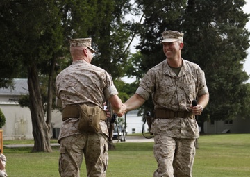 Marine Security Force Regiment Change of Command
