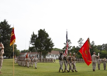 Marine Security Force Regiment Change of Command
