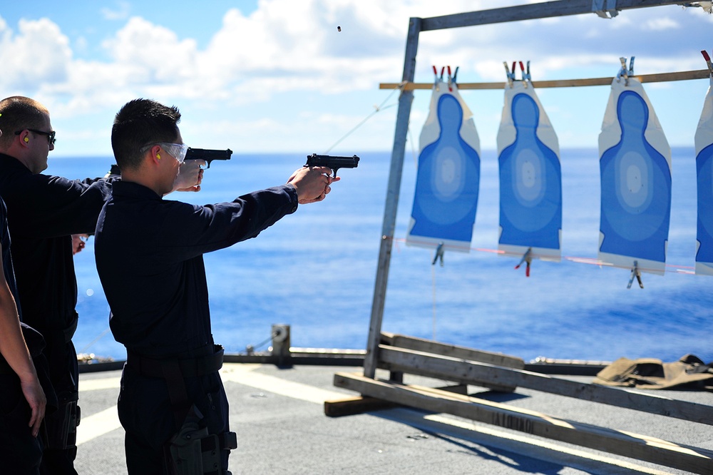USS Blue Ridge operations