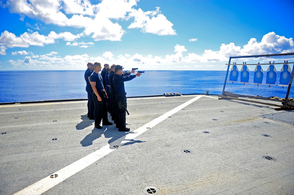 USS Blue Ridge operations