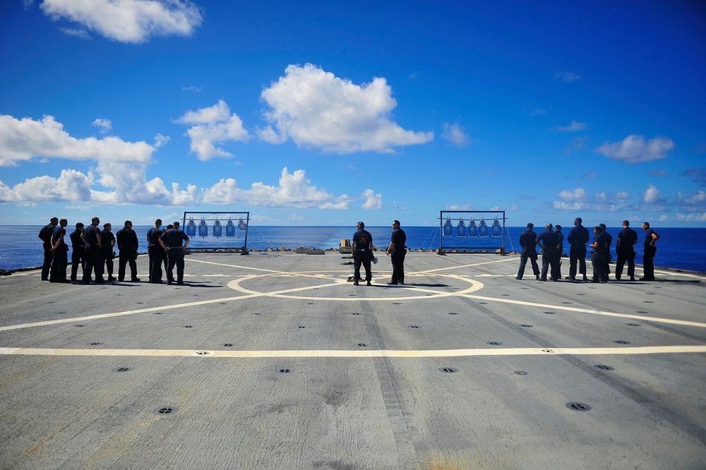 USS Blue Ridge operations