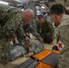 Joint medical team performs casualty evacuation drills