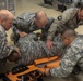 Joint medical team performs casualty evacuation drill