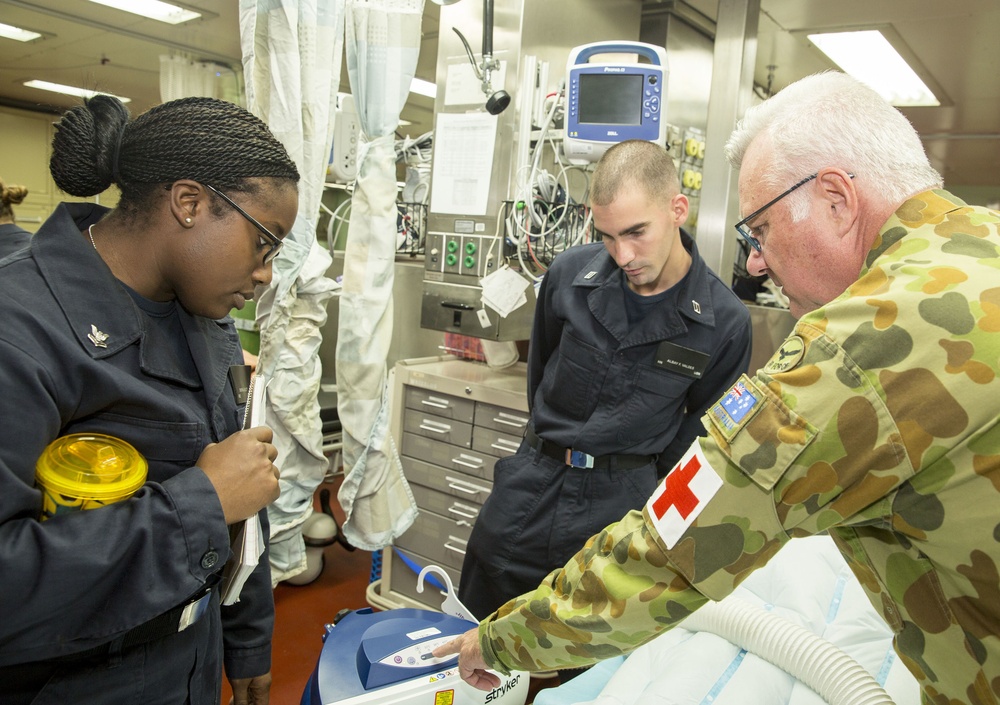 Mercy medical staff conduct mass casualty training