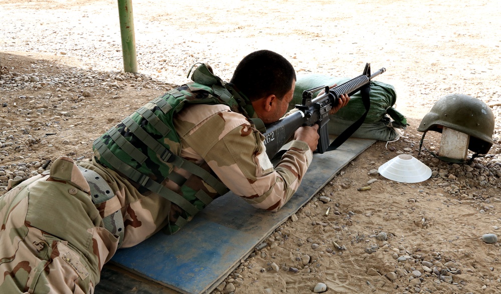 Iraqi army Building Partner Capacity Training