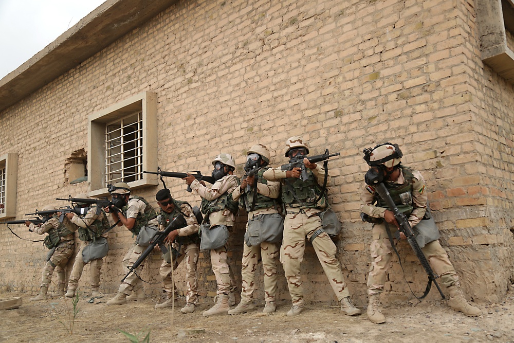 Iraqi army tactical training, Operation Inherent Resolve