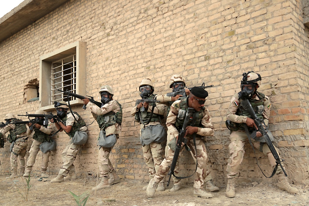 Iraqi army tactical training, Operation Inherent Resolve