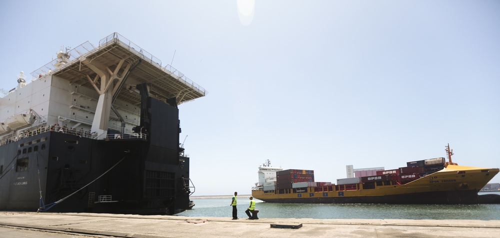 African Lion 15: MPF offload