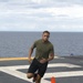 Fun Run on the deck of the USS Bonhomme Richard