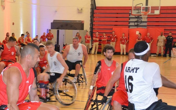 Army Wheelchair Team drops game to Marines at DoD Warrior Games