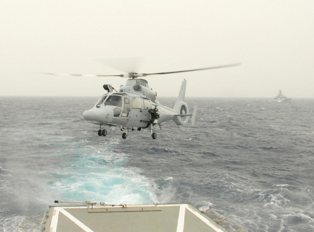 Tradewinds tests skills for Mexican, British navies