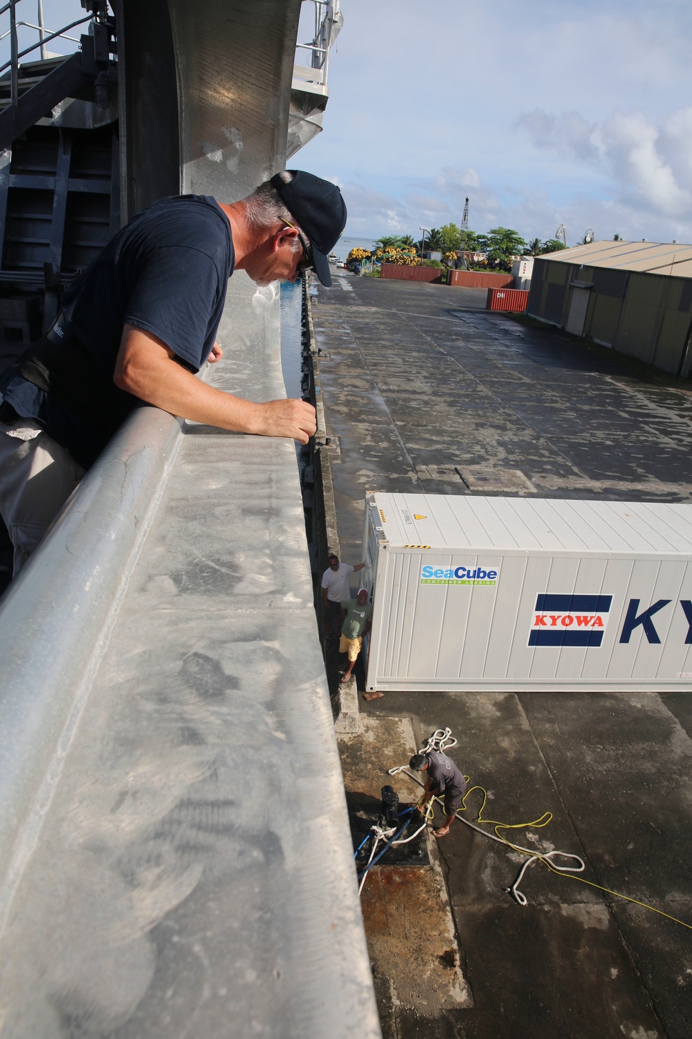 USNS Millinocket arrives in the Federated States of Micronesia