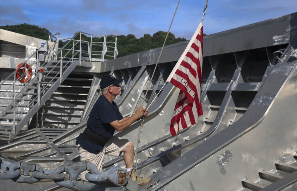 USNS Millinocket arrives in the Federated States of Micronesia