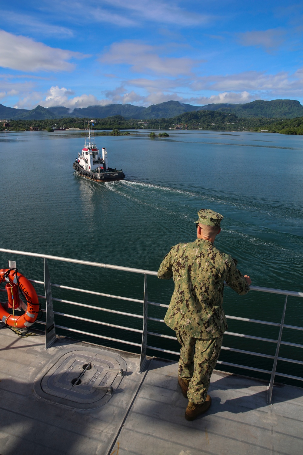 DVIDS - Images - USNS Millinocket arrives in the Federated States of ...