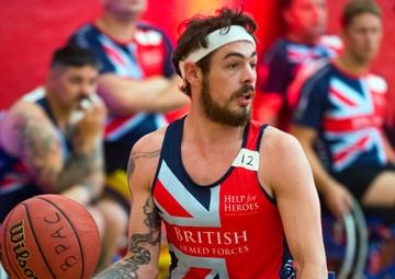 2015 Department of Defense Warrior Games Basketball Prelims