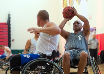 2015 Department of Defense Warrior Games Basketball Prelims