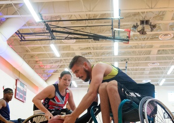 2015 Department of Defense Warrior Games Basketball Prelims