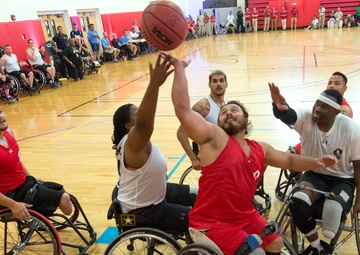 2015 Department of Defense Warrior Games Basketball Prelims