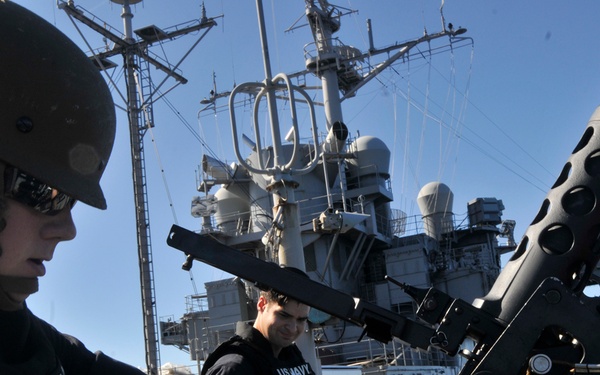 USS Blue Ridge operations