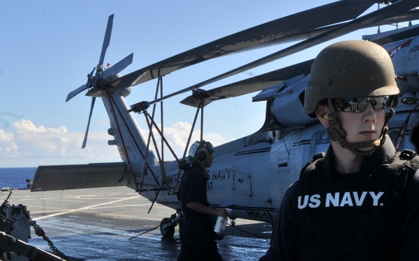 USS Blue Ridge operations