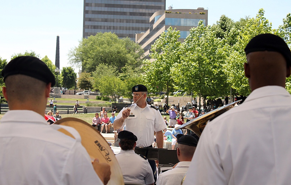 440th Army Band's 2015 Memorial Day performance