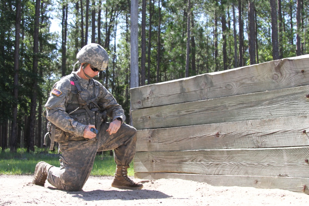 1-118th Infantry Battalion trains during AT
