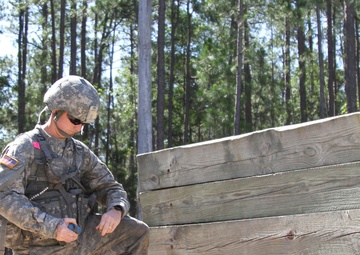 1-118th Infantry Battalion trains during AT