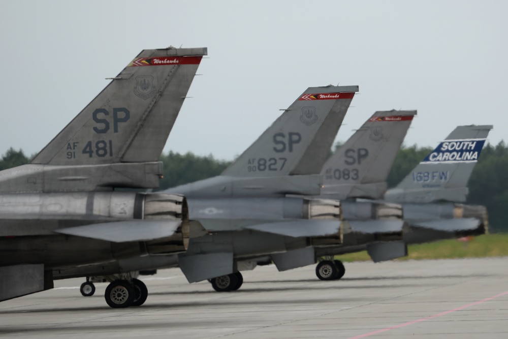 End of runway operations during AvDet Rotation 15-3 exercise Ramstein Guard