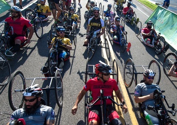 2015 Department of Defense Warrior Games Bicycling