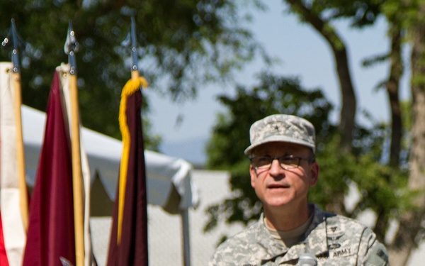 807th MC(DS) welcomes a new commander