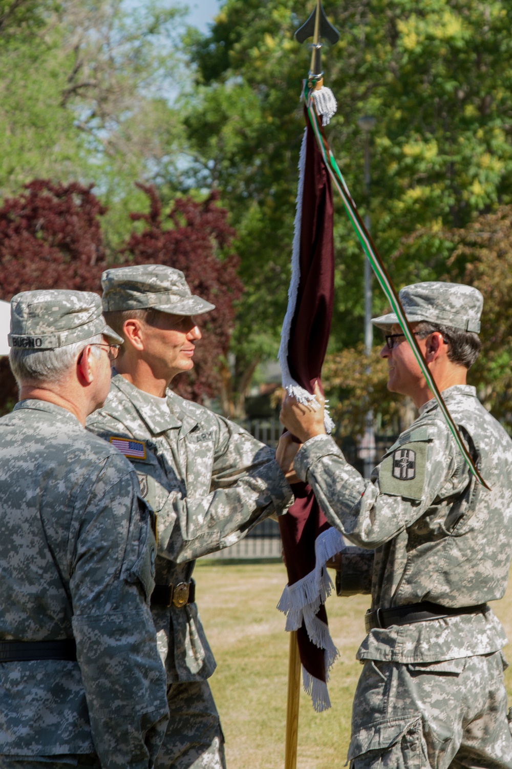 807th MC(DS) welcomes a new commander