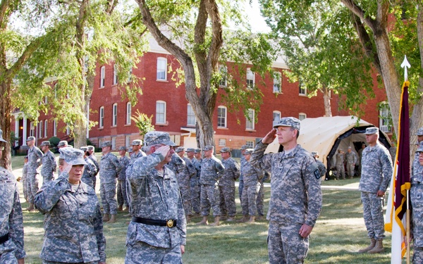 807th MC(DS) welcomes a new commander