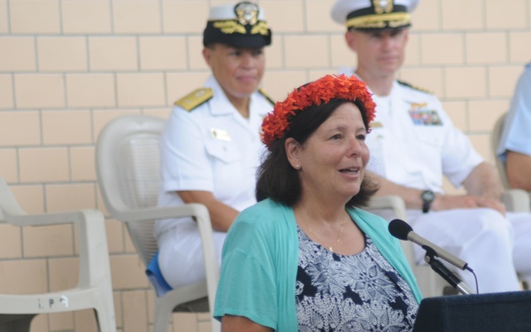 Pohnpei State Hosts welcoming ceremony for Pacific Partnership 2015