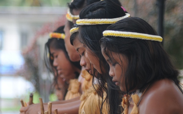 Pohnpei State hosts welcoming ceremony for Pacific Partnership 2015
