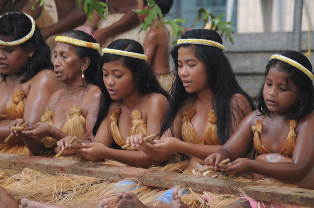 Pohnpei State hosts welcoming ceremony for Pacific Partnership 2015