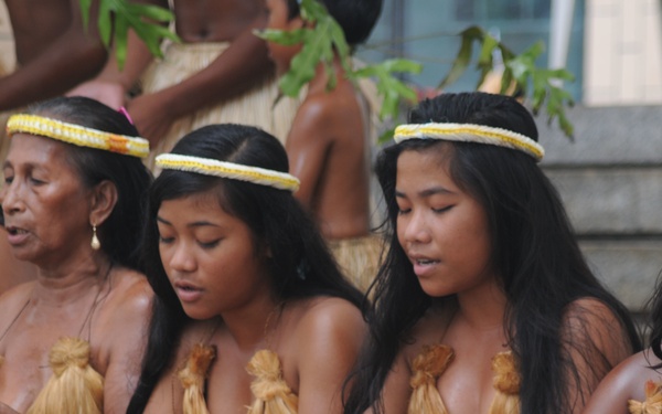 Pohnpei State hosts welcoming ceremony for Pacific Partnership 2015