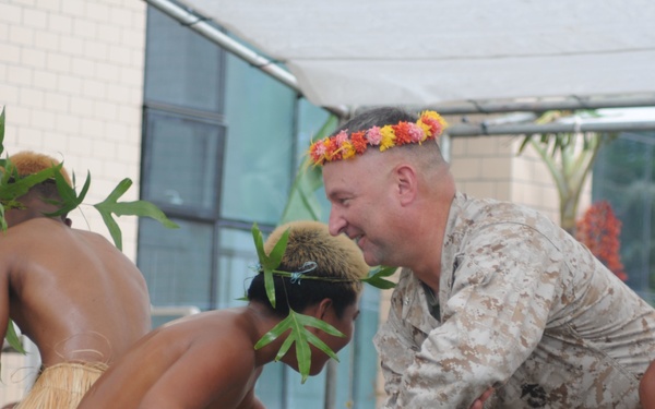 Pohnpei State hosts welcoming ceremony for Pacific Partnership 2015