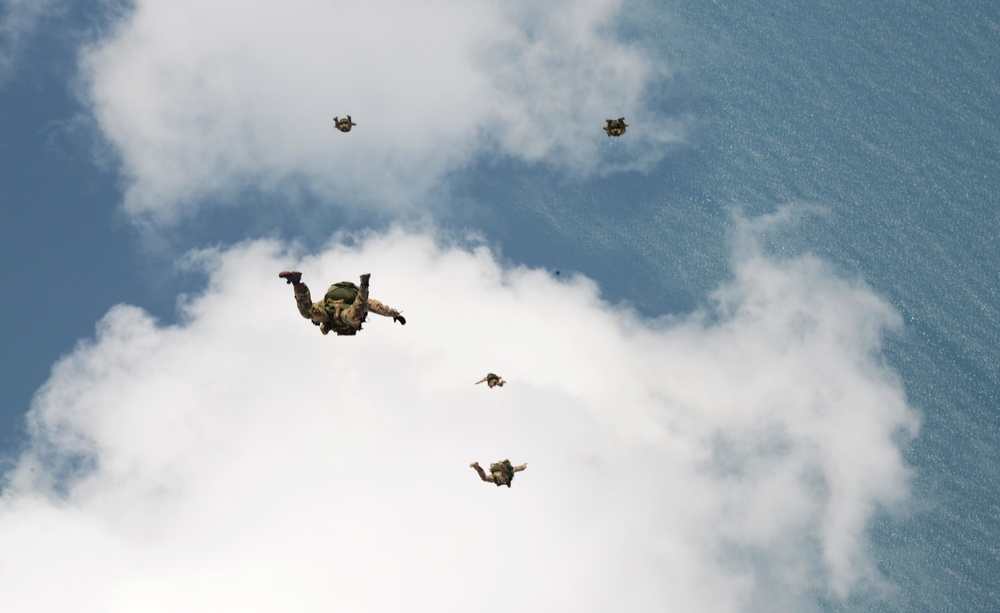 USAF, RMAF complete HALO jumps during Exercise Teak Mint