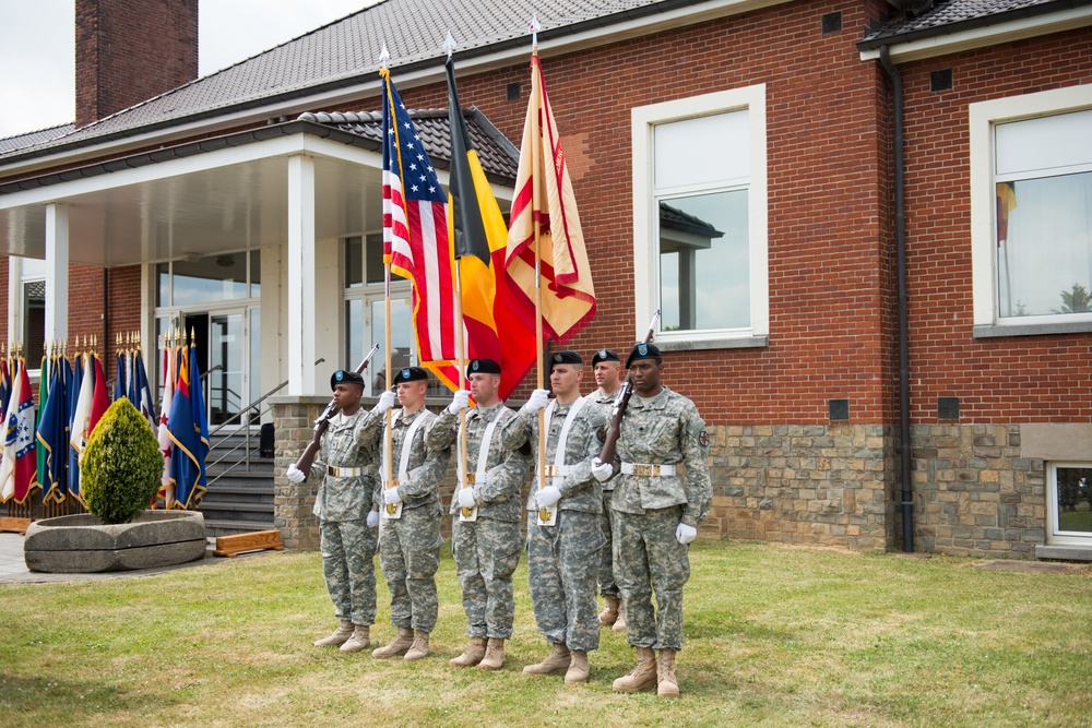 USAG Benelux assumption of responsibility for Command Sgt. Maj. Majors