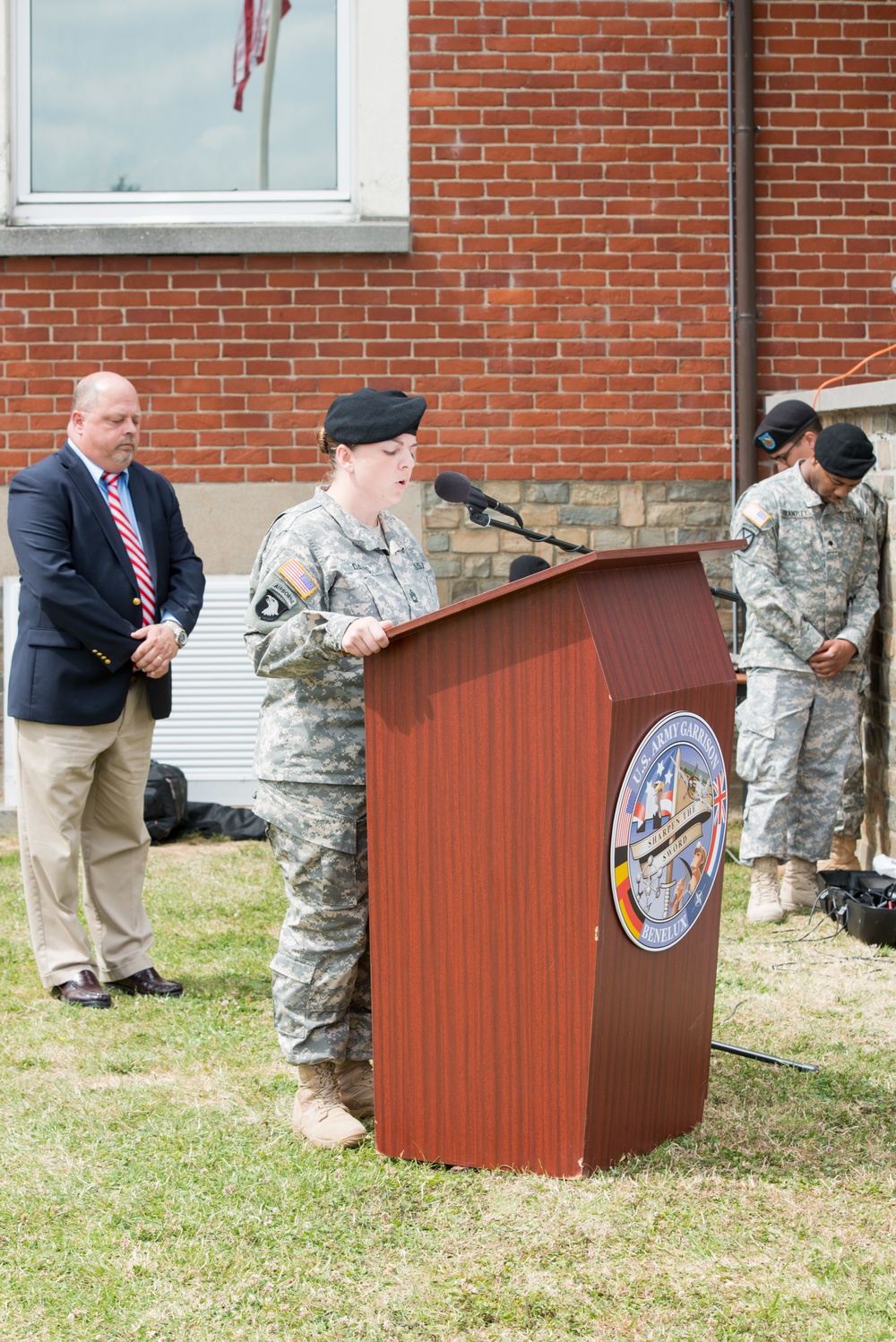 USAG Benelux assumption of responsibility for Command Sgt. Maj. Majors