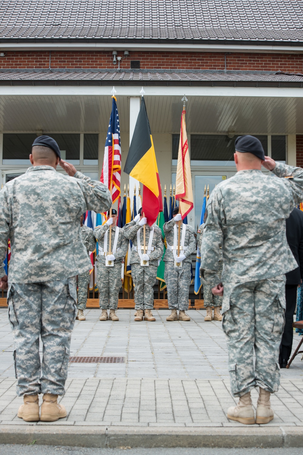 USAG Benelux assumption of responsibility for Command Sgt. Maj. Majors