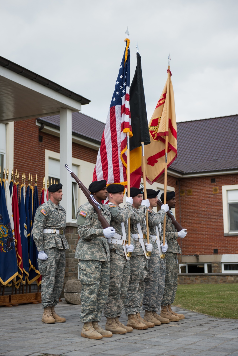 USAG Benelux assumption of responsibility for Command Sgt. Maj. Majors