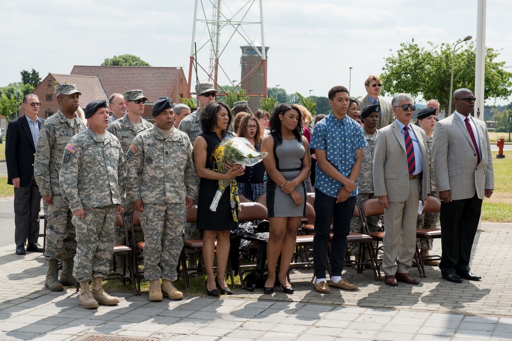 USAG Benelux assumption of responsibility for Command Sgt. Maj. Majors