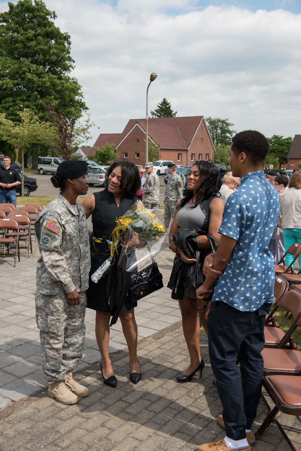 USAG Benelux assumption of responsibility for Command Sgt. Maj. Majors