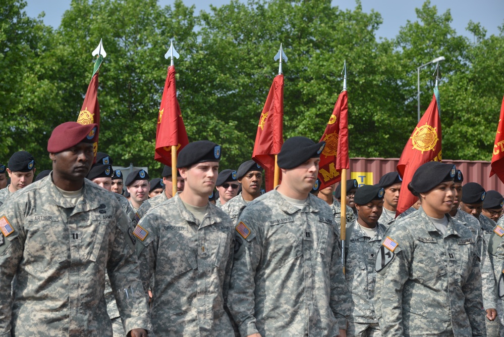 Change of command ceremony