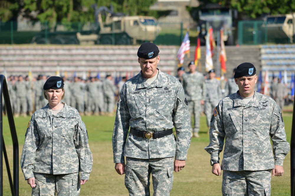 Change of command ceremony