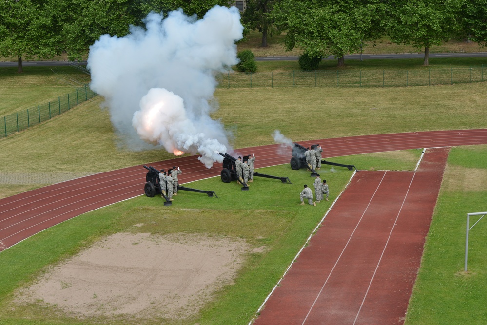 Change of command ceremony