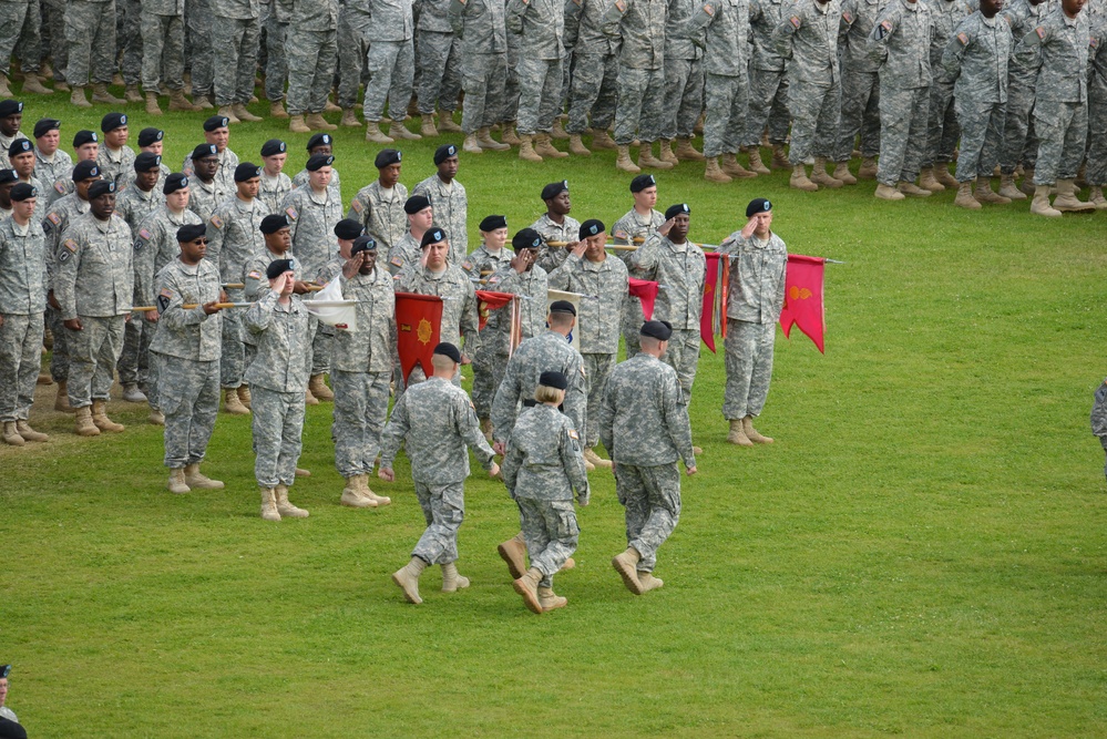 Change of command ceremony