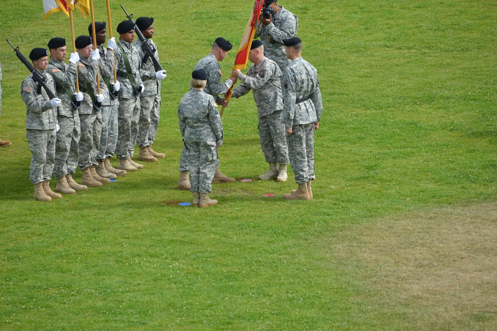 Change of command ceremony