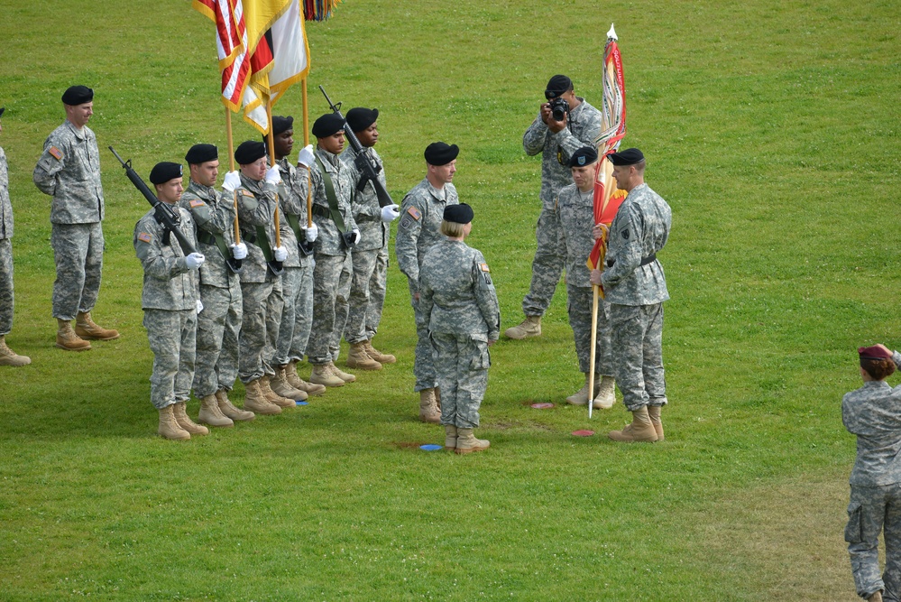 Change of command ceremony